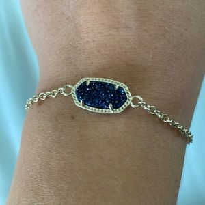 Kendra Scott Elaina Golf Adjustable bracelet blue